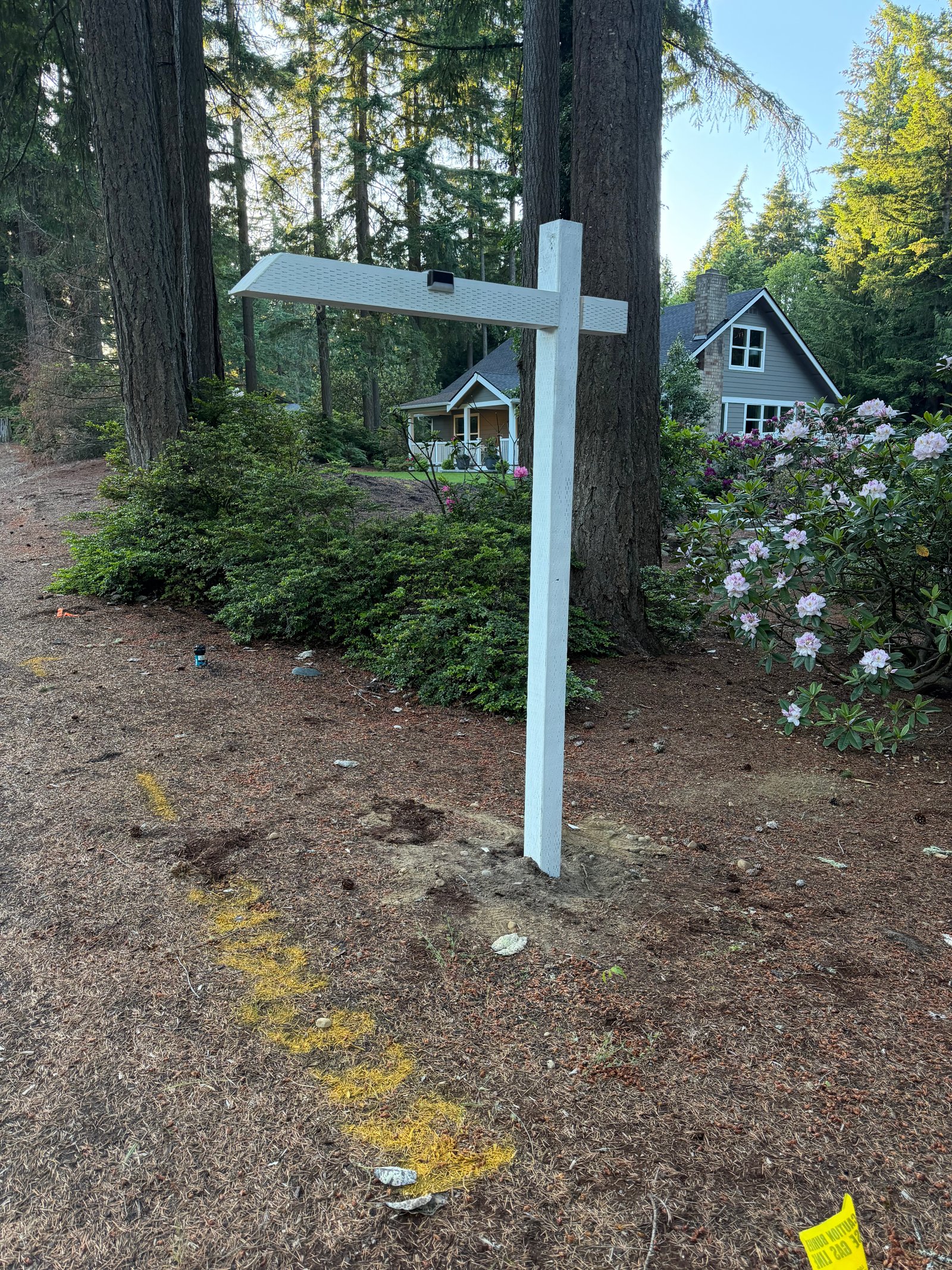 Sign install